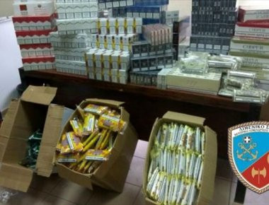 Ηράκλειο: Σύλληψη για 4.000 πακέτα λαθραία τσιγάρα